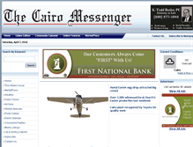 Tablet Screenshot of cairomessenger.com